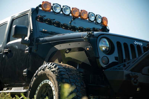 DV8 Offroad 07-18 Jeep Wrangler JK Fender Flare Deletes - FDJK-08