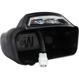 Westin R5 LED Light Kit - 4 End Caps Integrated LED Lights w/ Wiring Harness - Black - 28-51003