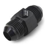 Russell Fitting -8 An Union With 1/8in Npt Pressure Port Blk Anodize - 670013
