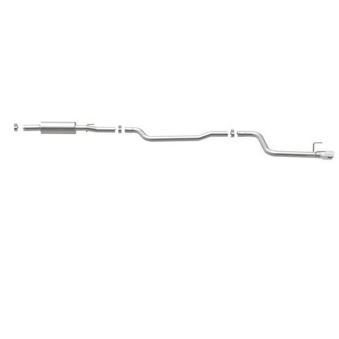 MagnaFlow CatBack 16-19 Chevy Cruze 1.4L Street Series Single Exit Polished Stainless Exhaust - 19269