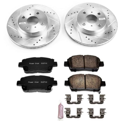 Power Stop 12-15 Scion iQ Front Z23 Evolution Sport Brake Kit - K6098