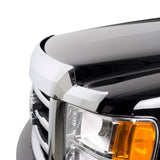 Putco 11-14 Chevrolet Silverado HD Element Chrome Hood Shields - 470110