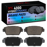 DFC 85-94 Plymouth Laser Rear 4000 Hybridynamic Brake Pads - 4000-0329-00