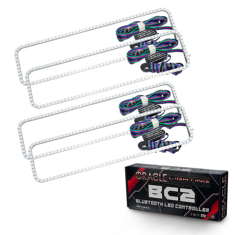 Oracle Chevrolet Blazer 92-94 Dual Halo Kit - ColorSHIFT w/ BC1 Controller - 2278-335