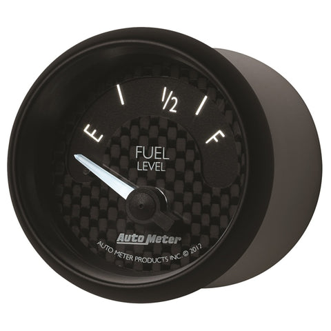 Autometer GT Series 52mm Short Sweep Electronic 73-10 ohms Fuel Level (For most Ford and Chrysler) - 8015