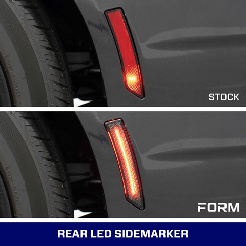 Form Lighting 2024+ Mustang LED Sidemarkers Clear (set) - FL0092