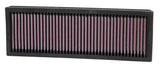 K&N 11-1/16in L x 3-13/16in W x 13/16in H Universal Panel Air Filter - 33-5018
