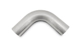 Vibrant 321 Stainless Steel 90 Degree Mandrel Bend 1.75in OD x 2.625in CLR - 16 Gauge Wall Thickness - 13882