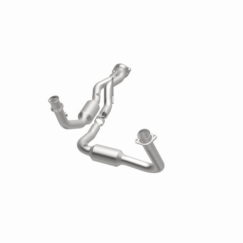 MagnaFlow Direct Fit Catalytic Converter 05-06 Jeep Grand Cherokee 3.7L Y-Pipe Assy (49 State) - 24473
