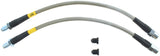 StopTech 87-91 BMW M3 / 89-4/91 325/328 Series (E30/E36) Front Stainless Steel Brake Line Kit - 950.34509