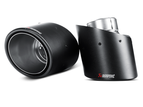 Akrapovic 09-16 Volkswagen Scirocco R Tail Pipe Set (Carbon) - TP-CS/1