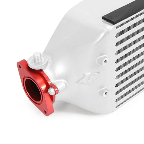Mishimoto 2016+ Honda Civic 1.5T / 2017+ Honda Civic Si Silver Intercooler Kit w/Black Pipes - MMINT-CIV-16KSLWBK
