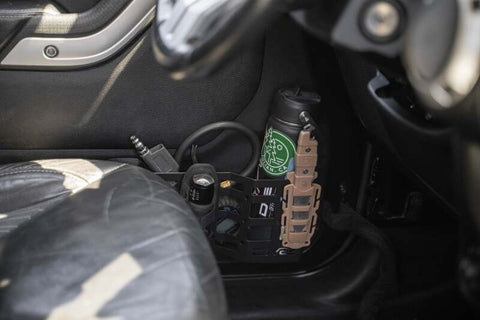 DV8 Offroad 11-18 Jeep Wrangler JK Front Door Pocket Molle Panels - MPJK-05