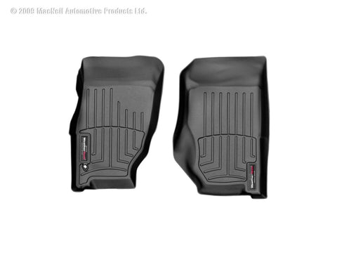 WeatherTech 02-07 Jeep Liberty Front FloorLiner - Black - 440321