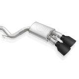 Stainless Works 2020 Ford GT500 Legend Catback X-Pipe Exhaust Factory Connect - Black Tips - GT500CBXFCLB