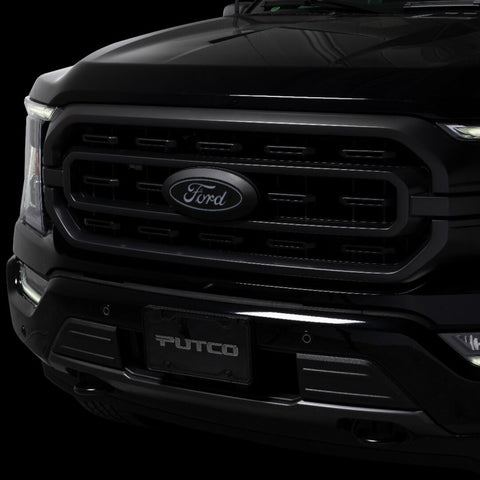 Putco 15-17 Ford F-150 Front Luminix Ford LED Emblem - Fits bar Style Grille - 92601