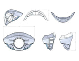 Burly Brand Touring Sport Fairing Tall - B10-2003
