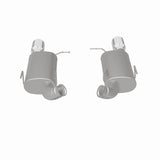 MagnaFlow 13 Ford Mustang V8 5.0L Dual Split Rear Exit Stainless Cat Back Performance Exhaust - 15151