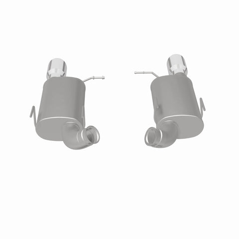 MagnaFlow 13 Ford Mustang V8 5.0L Dual Split Rear Exit Stainless Cat Back Performance Exhaust - 15151
