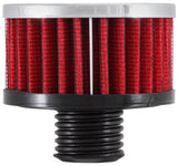 K&N .5in Flange ID x 3in OD x 3.25in H Rubber Base Crankcase Vent Filter - 62-1495