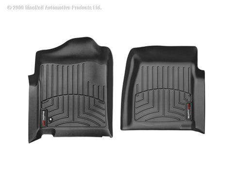 WeatherTech 99-07 Chevrolet Silverado Standard Cab Classic Front FloorLiner - Black - 440281
