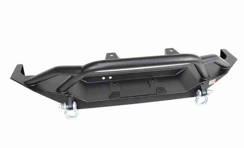 Fishbone Offroad Cherokee XJ Front Winch Bumper W/Grille Guard Bullhead Steel - Blk Txtrd Pwdrcoat - FB22060