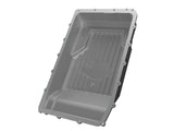 aFe 17-24 Ford F-150 10R60/10R80 Pro Series Rear Transmission Pan Black w/ Machined Fins - 46-71330B
