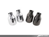 AWE Tuning BMW F3X 335i/435i Touring Edition Axle-Back Exhaust - Chrome Silver Tips (102mm) - 3010-32026