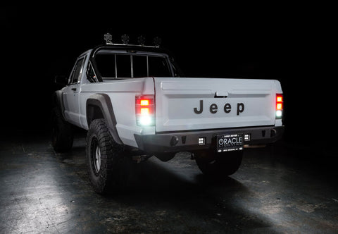 ORACLE Lighting Jeep Comanche MJ LED Tail Lights - Tinted Lens - 5909-020