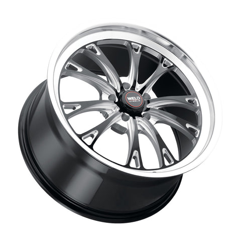 Weld S113 20X10.5 Belmont 5X120.65 ET13 BS6.25 Gloss Black MIL Dia 78.1 - S11300563625