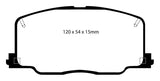 EBC 90-91 Lexus ES250 2.5 Yellowstuff Front Brake Pads - DP4725R