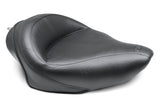 Mustang 04-21 Harley Sportster 3.3 GAL Wide Touring Solo Seat - Black - 76148