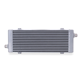 Mishimoto Universal Medium Bar and Plate Cross Flow Silver Oil Cooler - MMOC-SP-MSL