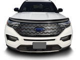 AVS 20-22 Ford Explorer High Profile Bugflector II Hood Shield (1pc) - Smoke - 24919