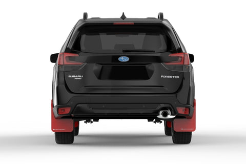 Rally Armor 19-21 Subaru Forester Red UR Mud Flap w/ White Logo - MF52-UR-RD/WH