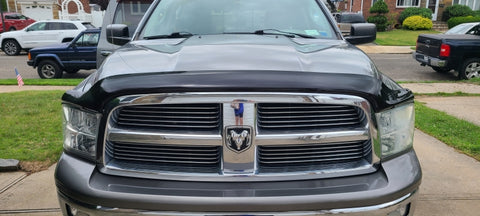 EGR 09+ Dodge Ram Pickup Superguard Hood Shield (302651) - 302651