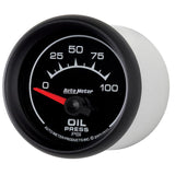 Autometer ES 52mm 100 PSI Short Sweep Electric Oil Pressure Gauge - 5927