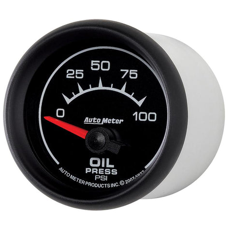 Autometer ES 52mm 100 PSI Short Sweep Electric Oil Pressure Gauge - 5927