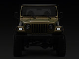 Raxiom 97-06 Jeep Wrangler TJ Axial Series LED Sequential Cornering Lights- Smoked - J211784