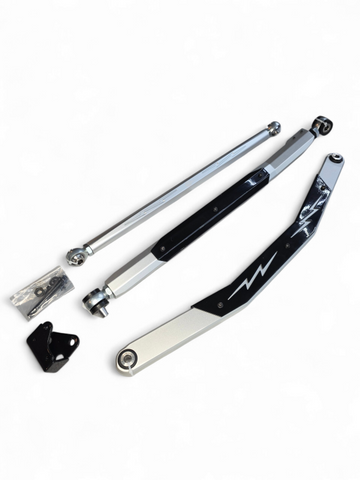 Elektric Offroad 2024+ Can Am Maverick R Volt Billet Radius Rods Anodized Clear - AMFBM0001-C