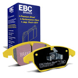 EBC 06-13 Audi A3 2.0 Turbo (Girling rear caliper) Yellowstuff Front Brake Pads - DP41517R