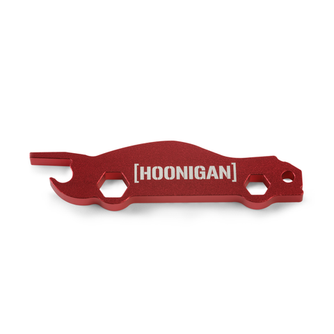 Mishimoto 87-01 Ford Mustang Hoonigan Oil Filler Cap - Red - MMOFC-MUS1-HOONRD