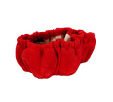 NRG Steering Wheel Cover - Red Stretch Micro Fiber w/ NRG Tag - SWC-001RD