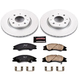 Power Stop 04-09 Kia Spectra Front Z17 Evolution Geomet Coated Brake Kit - CRK5903