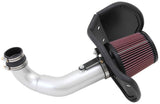 K&N 12 Chevy Sonic 1.4L Silver Typhoon Performance Intake - 69-4524TS