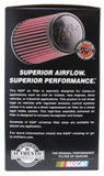 K&N Universal Rubber Filter 4inch FLG / 6inch OD-B / 4-5/8inch OD-T / 9inch H - RE-0870