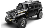 Bushwacker 18-19 Jeep Wrangler JL Trail Armor Cowl Guard - Black - 76129