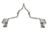 Corsa 15-23 Challenger SRT/Hellcat/Demon/Redeye 2.75in Valved CB DR Exit w/ Twin 3.5in Pol Pro Tips - 21070