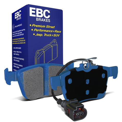 EBC 2018+ Audi TT RS Quattro 2.5L Turbo Bluestuff Rear Brake Pads - DP52295NDX