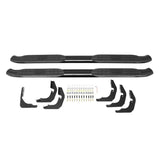 Westin 18-20 Jeep Wrangler JL Unlimited 4DR PRO TRAXX 4 Oval Nerf Step Bars - Textured Black - 21-24065